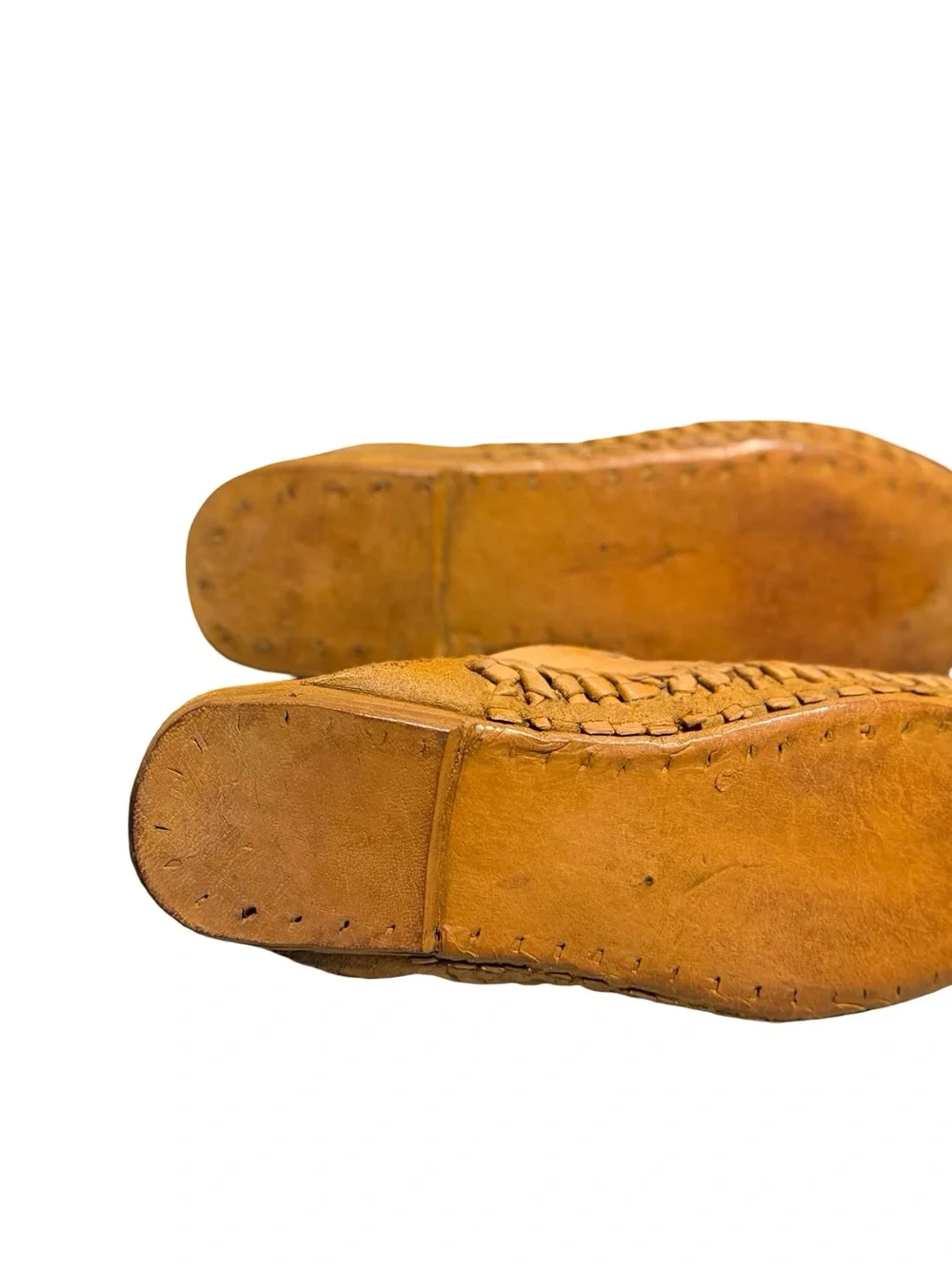 Handmade Leather Kolhapuris Men’s Mules, Slip On  Artisan Sandals Size 11